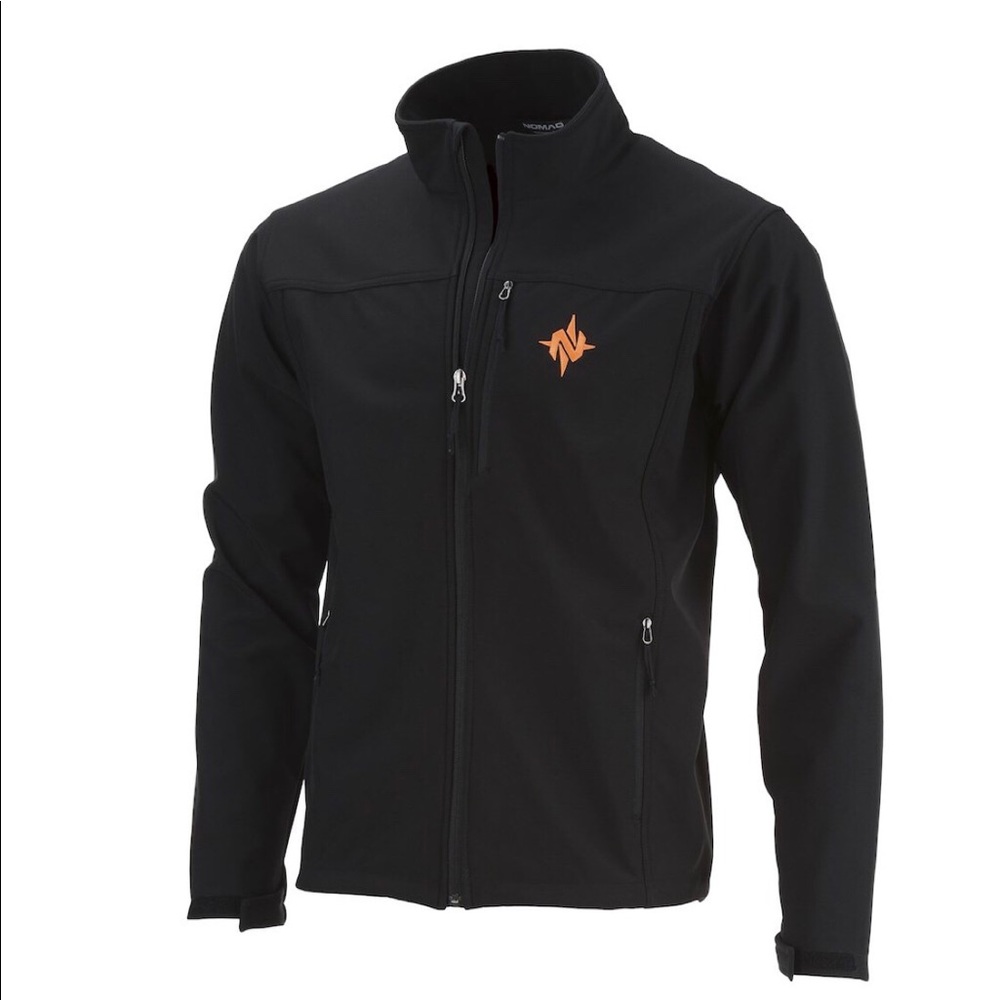 Men’s Nomad Black & Orange Camp Jacket